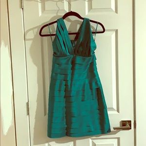 Teal mini dress. NWT